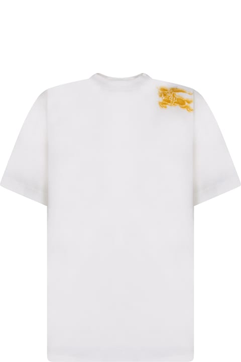 Burberry for Men Burberry White Graphic Ss T-shirt