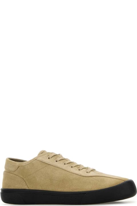 The Row for Kids The Row Dove Grey Suede Sneakers