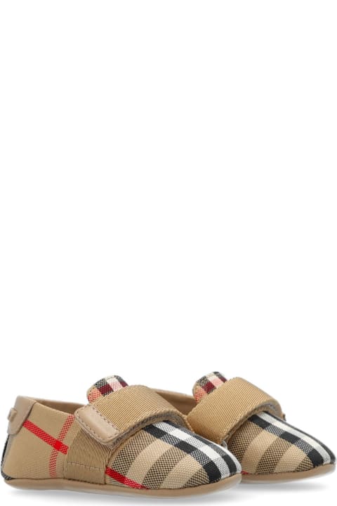 Shoes for Boys Burberry Velcro Shoes