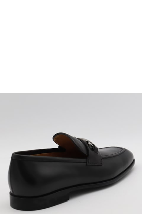 Ferragamo Shoes for Men Ferragamo Black Leather Loafers