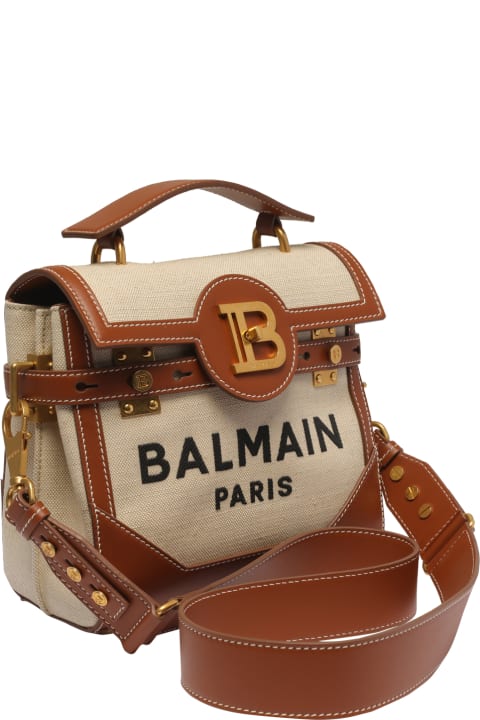 ウィメンズ Balmainのトートバッグ Balmain B-buzz 23 Canvas Bag