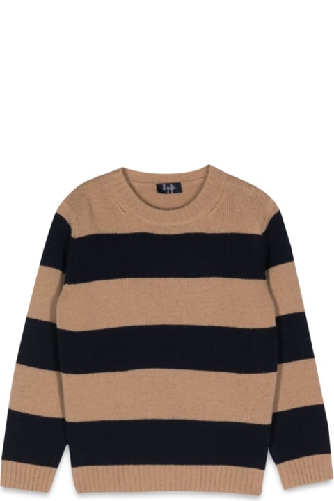 Sweaters & Sweatshirts for Boys Il Gufo Striped Pull.