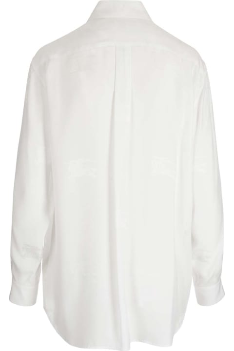 Burberry for Women Burberry Oversied Silk Shirt
