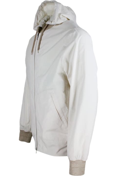 Brunello Cucinelli Coats & Jackets for Men Brunello Cucinelli Windproof Bomber Jacket