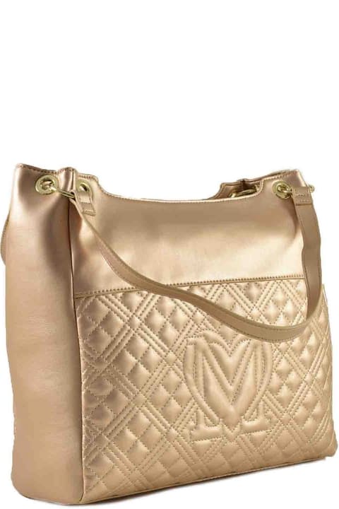 Fashion for Women Love Moschino Women's Gold Handbag