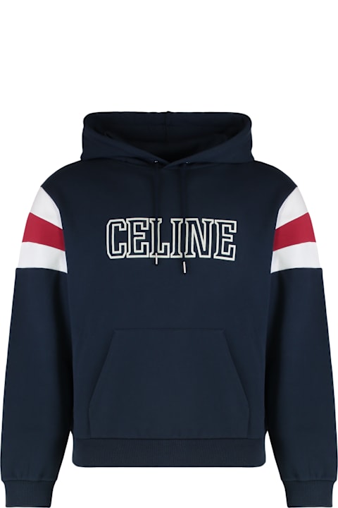 Celine Hoodie With Logo