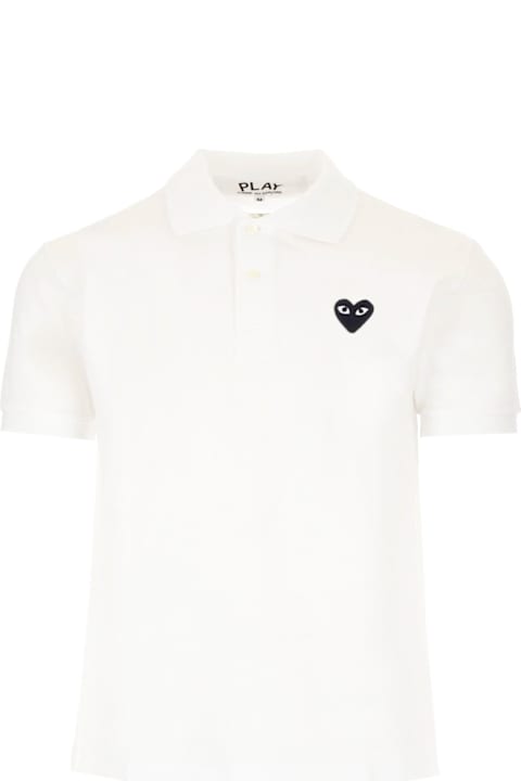 Homeware Comme des Garçons Play Black Heart Polo Shirt