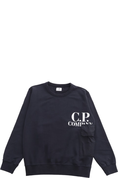 أدوات منزلية C.P. Company Undersixteen Black Sweater