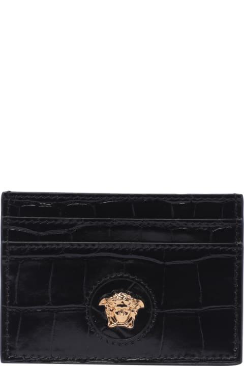 Versace Clutches for Women Versace La Medusa Cards Holder