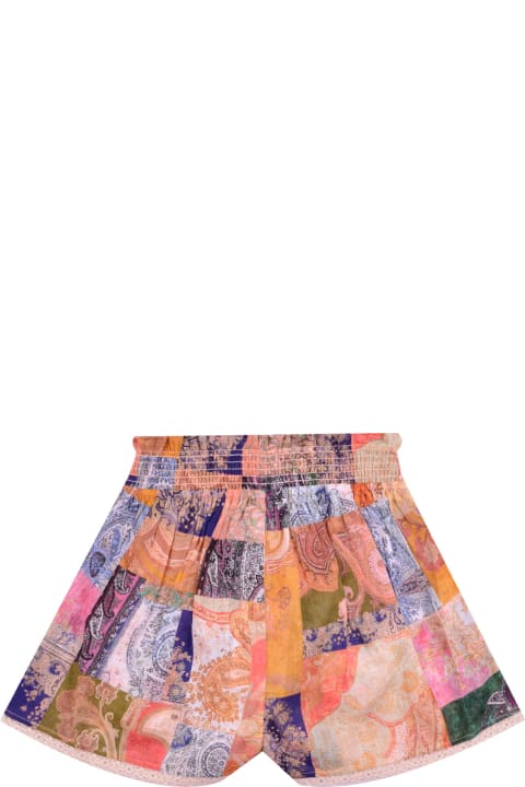 Cotton Shorts With Print