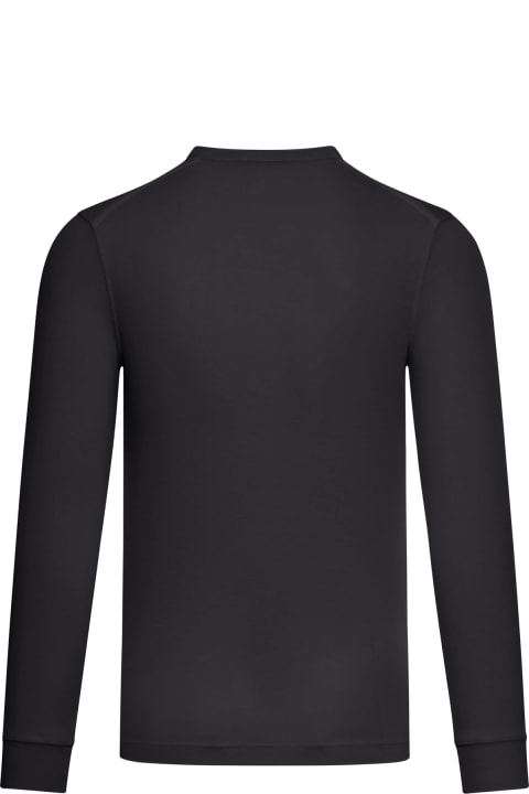 Clothing for Men Tom Ford Long Sleeves Lyocell Cotton Rib Ls Henley