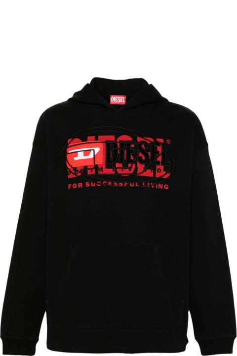 Diesel Fleeces & Tracksuits for Men Diesel Diesel Sweaters Black