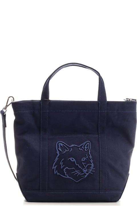 ウィメンズ新着アイテム Maison Kitsuné Small 'fox Head' Tote Bag