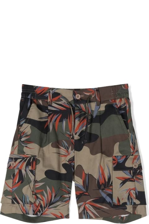 Camouflage Print Bermuda Shorts