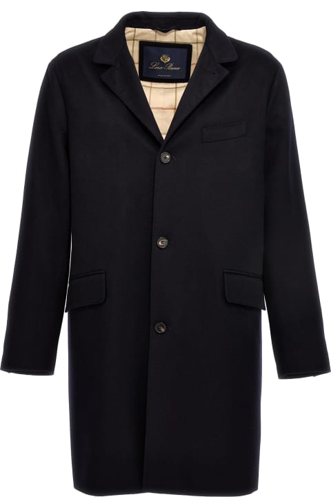 Single-breasted Cashmere Coat