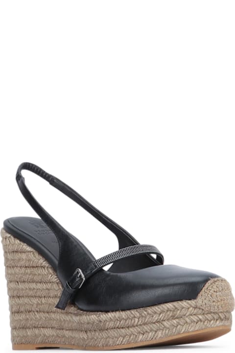 Brunello Cucinelli Sandals for Women Brunello Cucinelli Pair Of Sandals With Heels