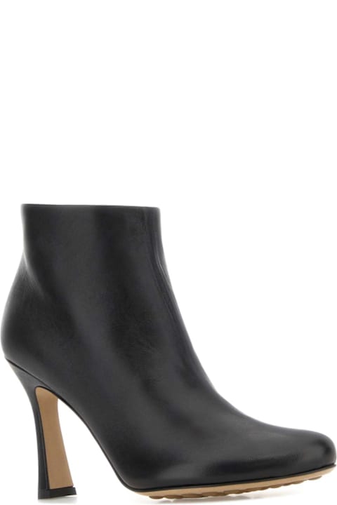 Homeware Bottega Veneta Black Nappa Leather Rana Ankle Boots