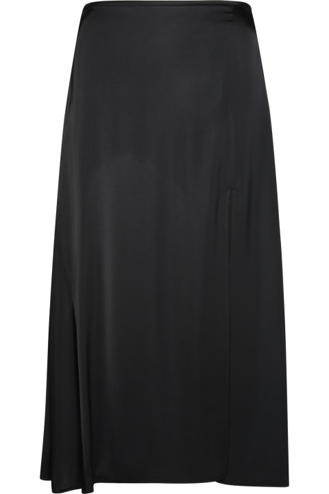 Jil Sander for Women Jil Sander Black Viscose Skirt