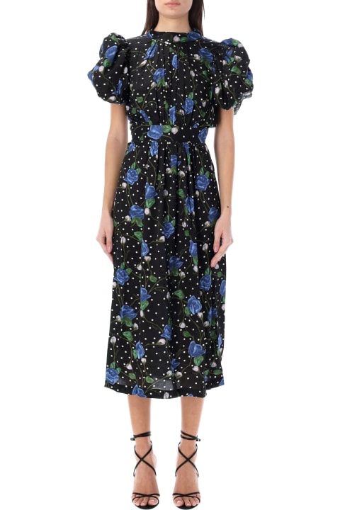 Rotate by Birger Christensen for Women Rotate by Birger Christensen Puffy Sleeves Long Dress