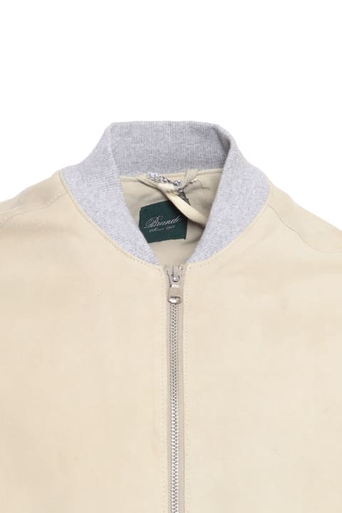 L.B.M. 1911 Coats & Jackets for Men L.B.M. 1911 Beige Suede Jacket