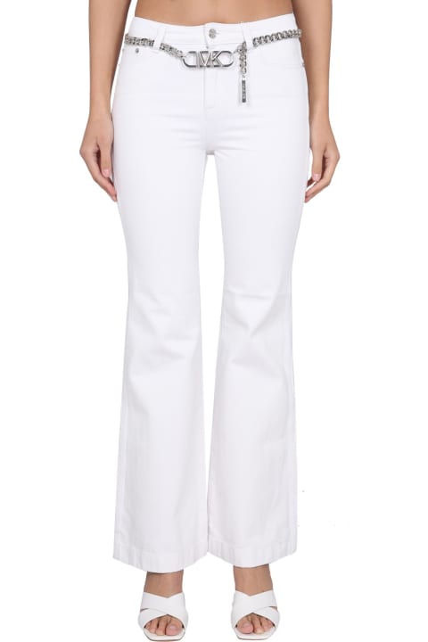 Homeware MICHAEL Michael Kors Pants With Logo Belt
