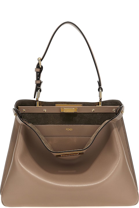 Fendi Bags for Women Fendi 'peekaboo Soft Medium' Shoulder Bag