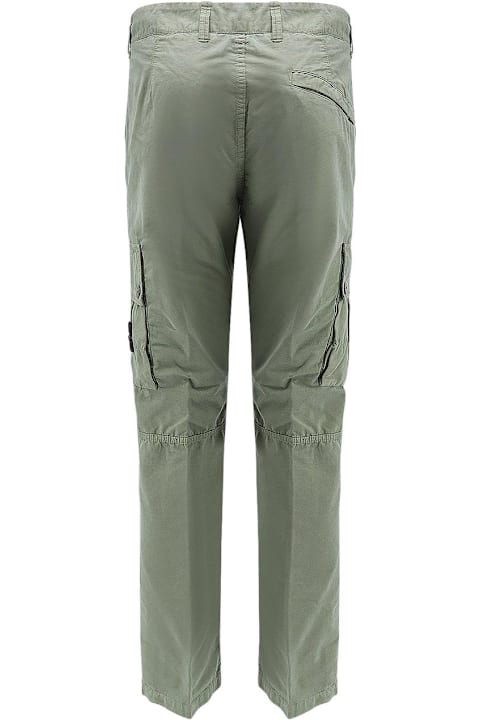 Stone Island for Women Stone Island Brushed Old Effect Slim Fit Cargo Trousers