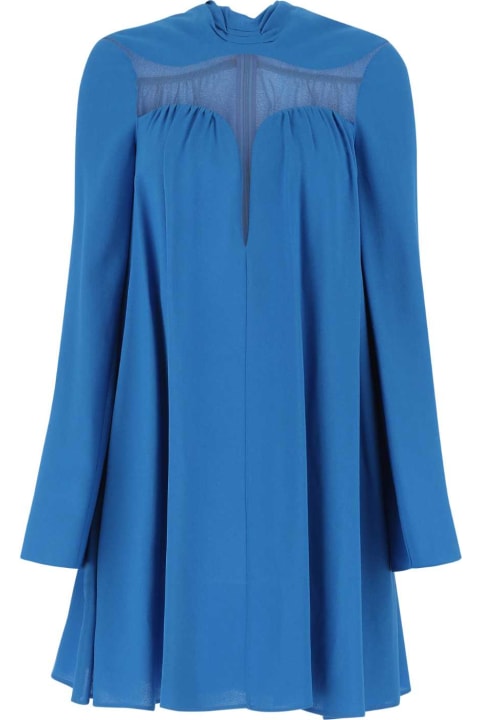 Stella McCartney Topwear for Women Stella McCartney Turquoise Viscose Dress