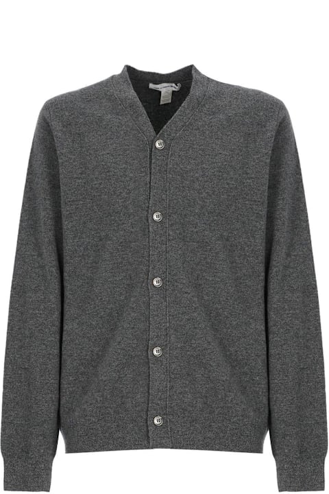 メンズ Comme des Garçonsのニットウェア Comme des Garçons V-neck Long-sleeved Cardigan