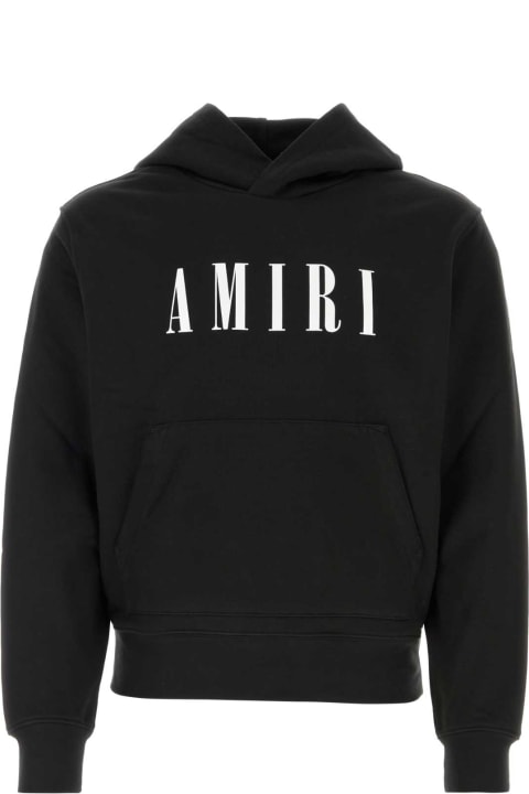 Clothing Sale for Men AMIRI Black Cotton Sweatshirt