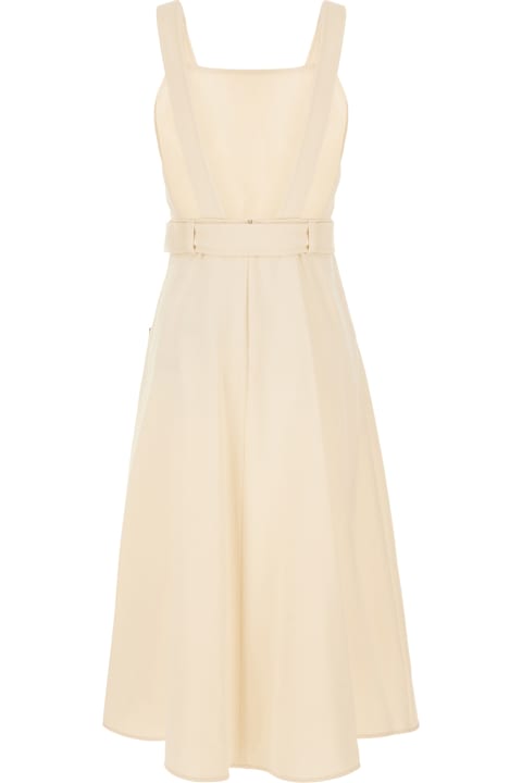 Weekend Max Mara Dresses for Women Weekend Max Mara Sand Cotton Dress