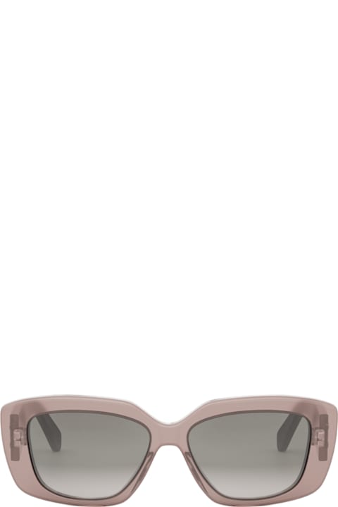 Eyewear for Men Celine Celine Cl40216u Triomphe 45b Rosa Opalino Sunglasses