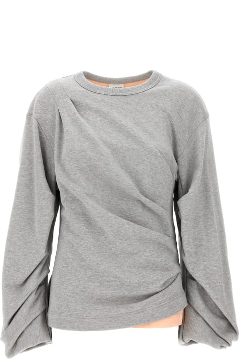 Dries Van Noten سترات صوف وبدل رياضية لـ السيدات Dries Van Noten 'hamby' Sweatshirt