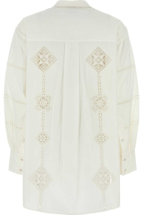 Isabel Marant for Kids Isabel Marant White Poplin Soeline Shirt