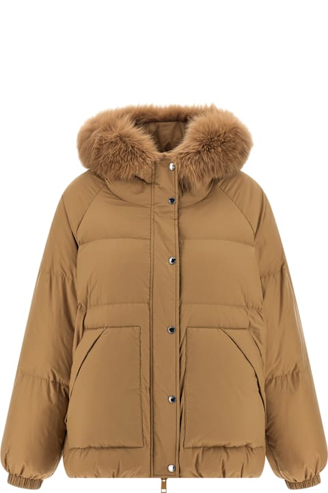 Salomon for Men Salomon Fur Insert Down Jacket