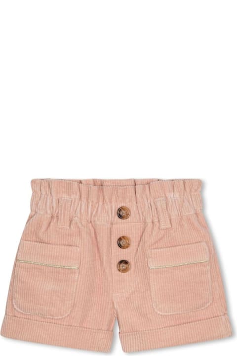 Bottoms for Baby Girls Chloé Chloè Kids Shorts Pink