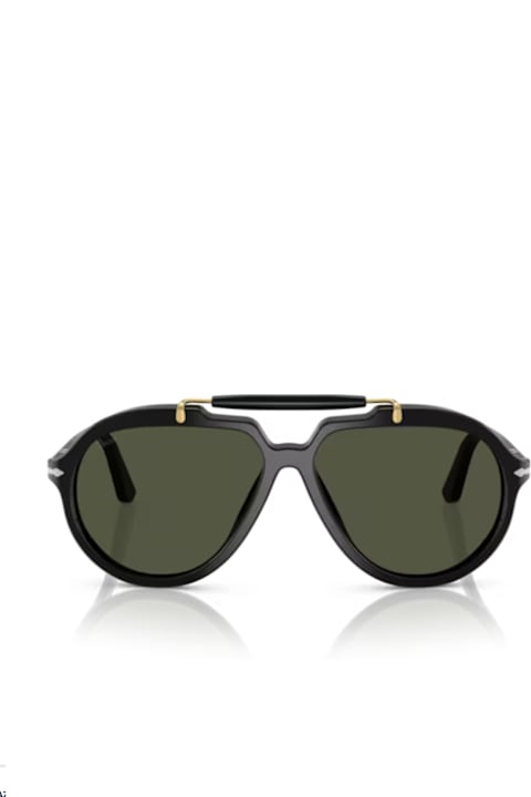 Persol Eyewear for Men Persol Persol Po0202s - Senna Series 95/31 Nero Sunglasses