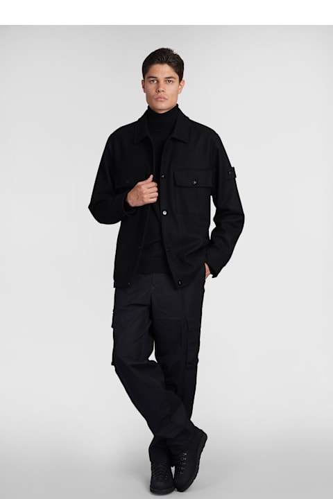 Stone Island Sweaters for Men Stone Island Turtleneck Long-sleeved Jumper
