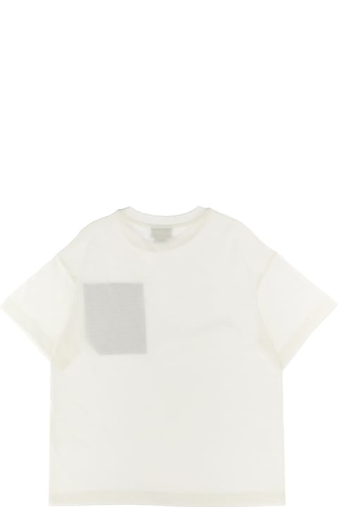 Fendi for Kids Fendi Jacquard Pocket T-shirt