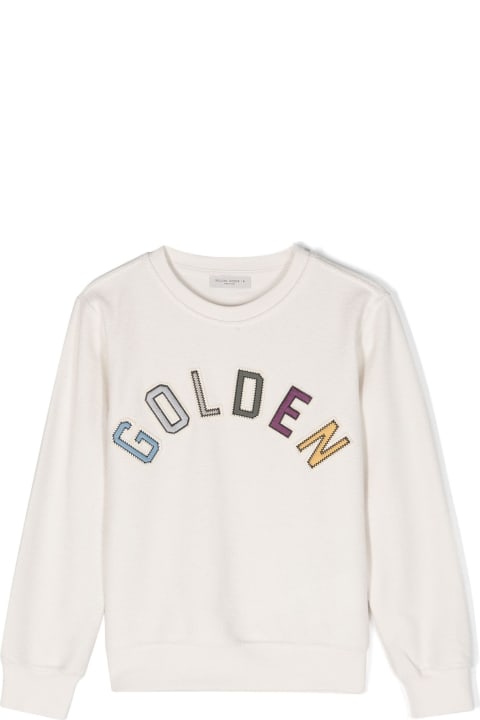 Golden Goose Sale for Kids Golden Goose Golden Goose Kids Sweaters White