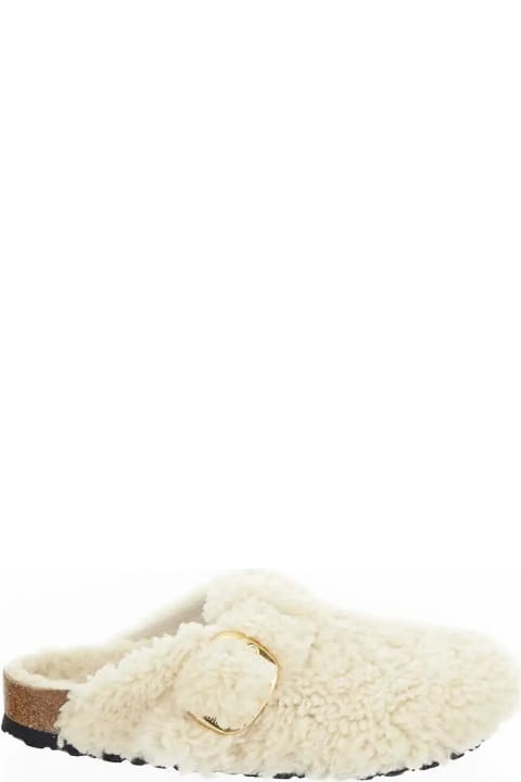 Birkenstock Boston Big Buckle Teddy Shoes