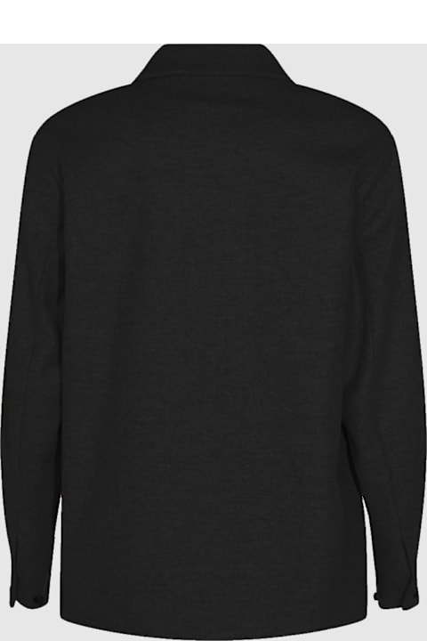 Hevò for Women Hevò Black Wool Casual Jacket