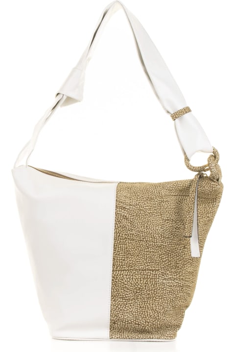 Borbonese Bags for Women Borbonese Sunset Medium Bucket Bag In Nappa Leather