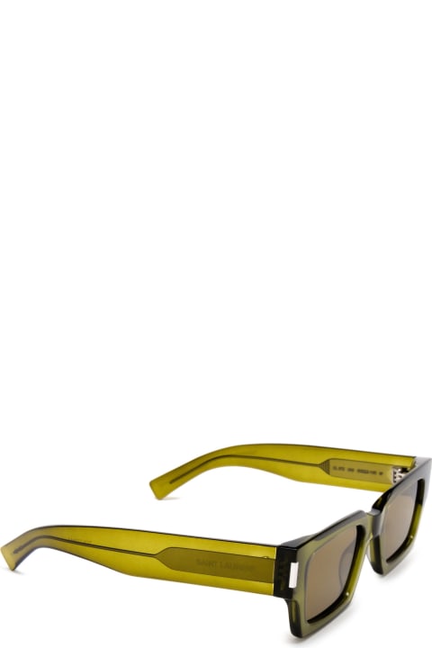 Saint Laurent Eyewear Eyewear for Men Saint Laurent Eyewear Sl 572 Green Sunglasses