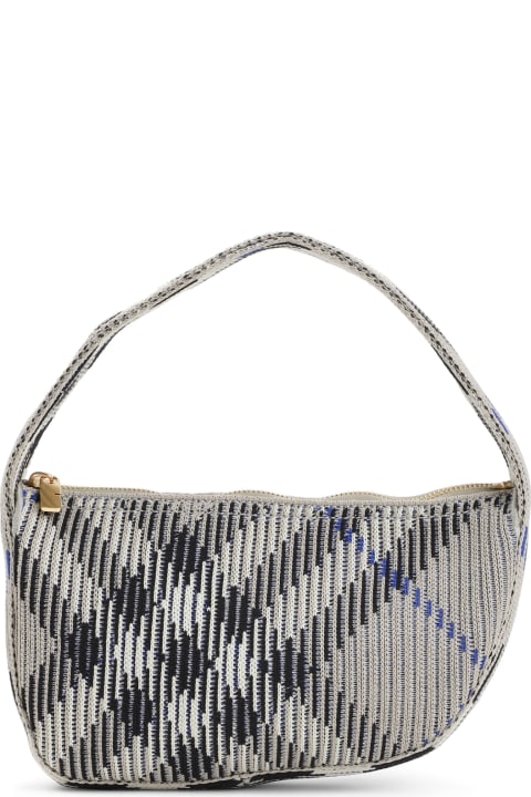 Sale for Women Burberry Check Baguette Bag