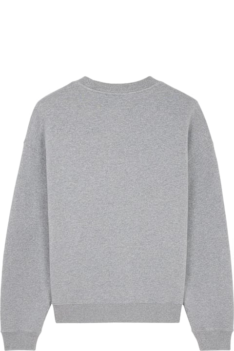 Homeware Maison Kitsuné Cotton Sweatshirt With Embroidered Logo On The Front
