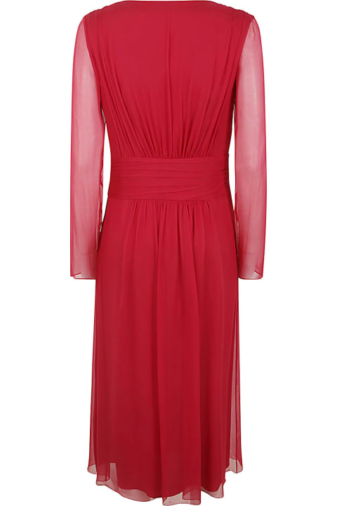 Fashion for Women Alberta Ferretti Long Sleeve Elegant Dress