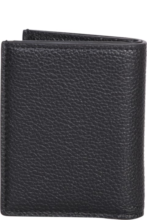Wallets for Men Tom Ford Logo Print Wallet