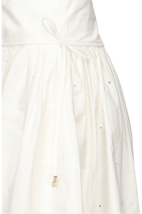 self-portrait for Women self-portrait Embroidered Lace Midi Skirt
