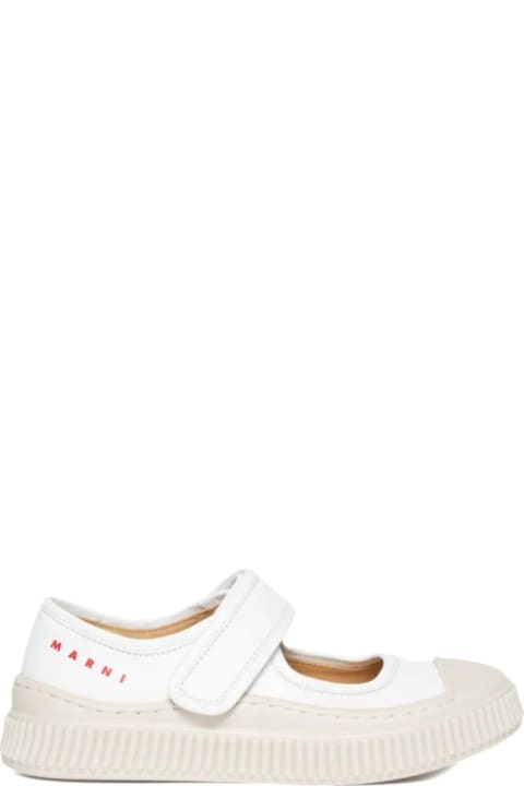 Shoes for Girls Marni Ballerine Con Logo